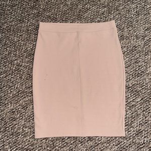 (#007) TAN SKIRT